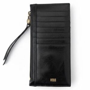 NEW Hobo Carte Card Case - Black wallet cardholder slim